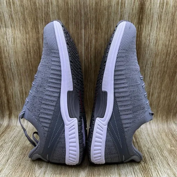 Orthofeet Yari Hands Free Men's Size 12 Wide 2E Grey Comfort Shoes Sneaker 20013