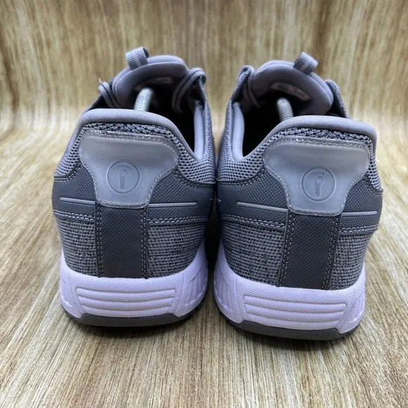 Orthofeet Yari Hands Free Men's Size 12 Wide 2E Grey Comfort Shoes Sneaker 20013