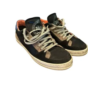 p448 sneakers shoes size 41 men’s blue black orange