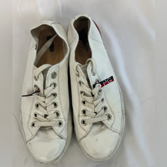 Paul Green Carly Low Top Sneaker Womens US Size 8.5 (uk 6) Comfort White