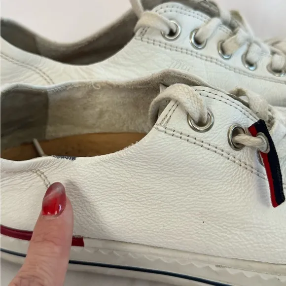 Paul Green Carly Low Top Sneaker Womens US Size 8.5 (uk 6) Comfort White