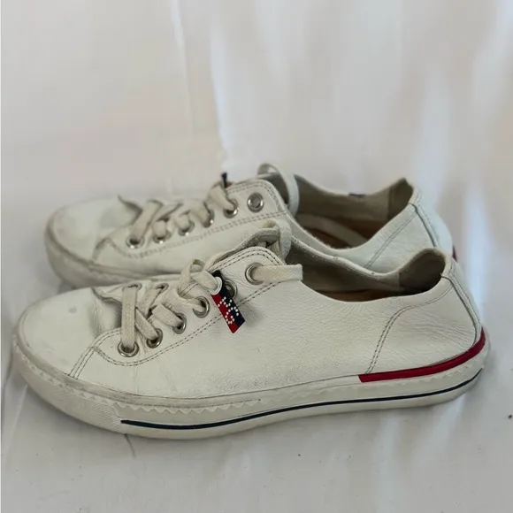 Paul Green Carly Low Top Sneaker Womens US Size 8.5 (uk 6) Comfort White