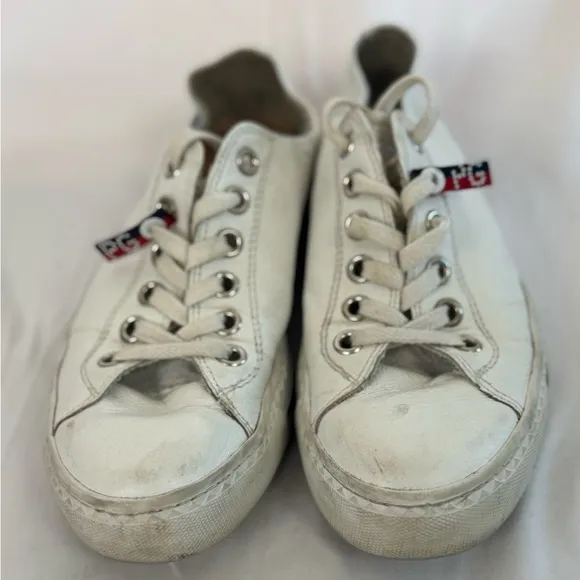 Paul Green Carly Low Top Sneaker Womens US Size 8.5 (uk 6) Comfort White
