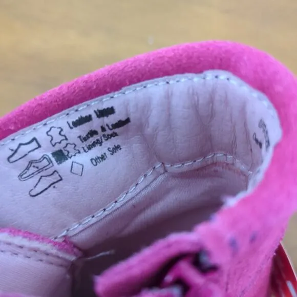 Pediped Flex Kat Boot (Toddler/Little Kid) Fuchsia 28EU (11-11.5 US) NEW w tags.