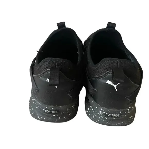 Puma Boys Breathable Running Sporty Rift Slip On Spackle Sneakers Shoes  SZ 6Y
