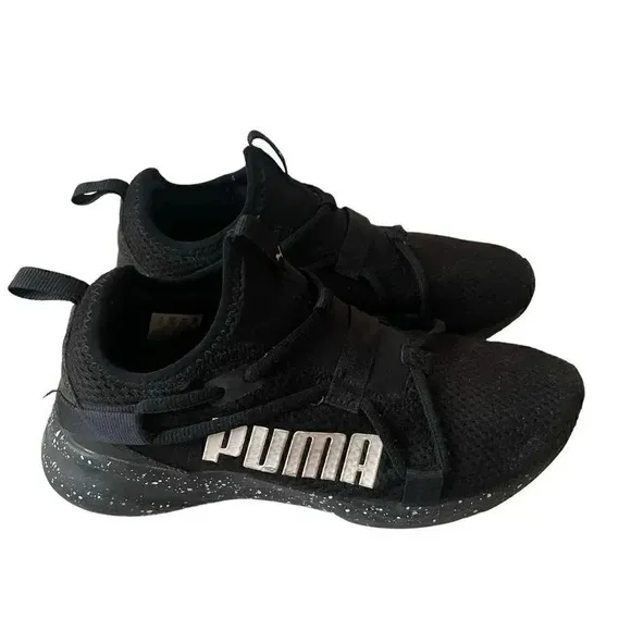 Puma Boys Breathable Running Sporty Rift Slip On Spackle Sneakers Shoes  SZ 6Y