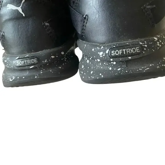 Puma Boys Breathable Running Sporty Rift Slip On Spackle Sneakers Shoes  SZ 6Y