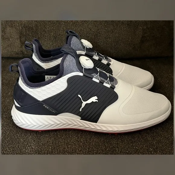 Puma Ignite Pwradapt Cage Disc 192236-05 Men’s Golf Shoes -Size 10.5