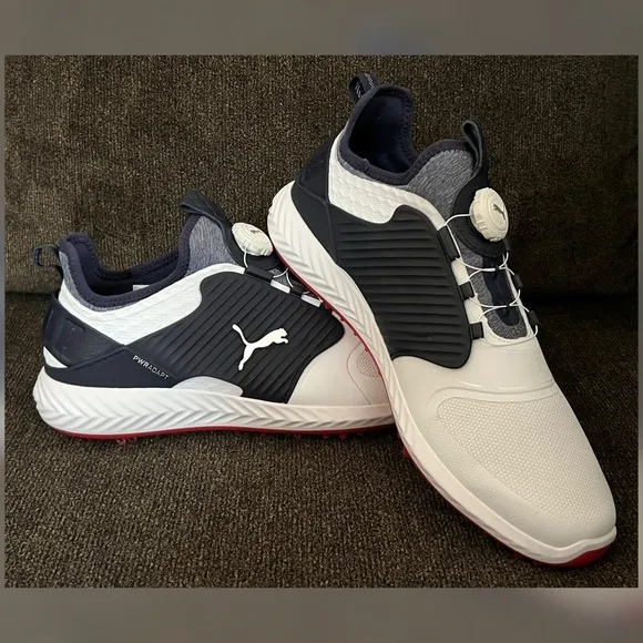 Puma Ignite Pwradapt Cage Disc 192236-05 Men’s Golf Shoes -Size 10.5