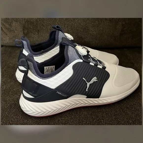 Puma Ignite Pwradapt Cage Disc 192236-05 Men’s Golf Shoes -Size 10.5