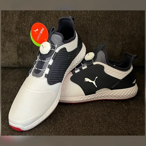 Puma Ignite Pwradapt Cage Disc 192236-05 Men’s Golf Shoes -Size 10.5