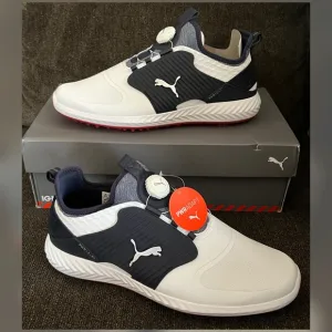 Puma Ignite Pwradapt Cage Disc 192236-05 Men’s Golf Shoes -Size 10.5