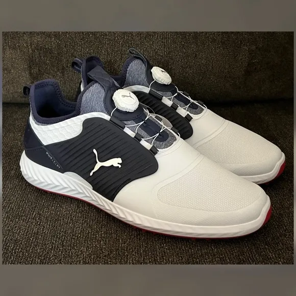 Puma Ignite Pwradapt Cage Disc 192236-05 Men’s Golf Shoes -Size 10.5