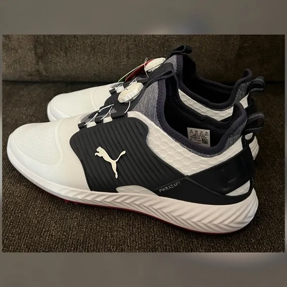 Puma Ignite Pwradapt Cage Disc 192236-05 Men’s Golf Shoes -Size 10.5
