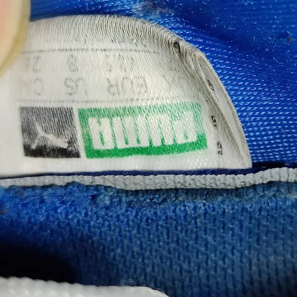 Puma Jamming Easy Rider Men's Sneakers Off White-Strong Blue Shoes Size 8