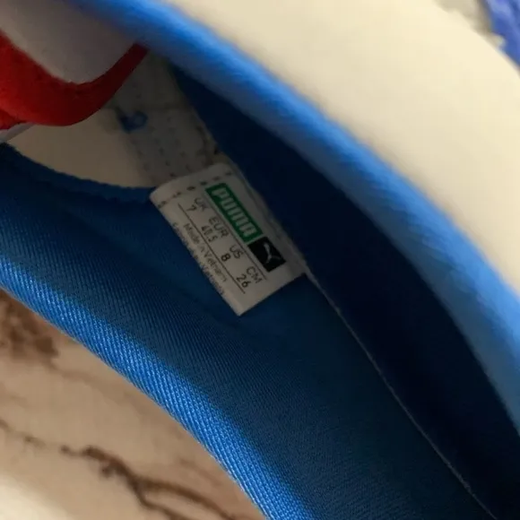 Puma Jamming Easy Rider Shoes White-Strong Blue 8