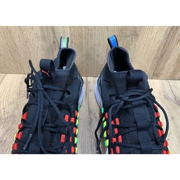 Puma Mantra Heat Map Training Sneaker Shoes Mens Size US 13 Black Running Joggin