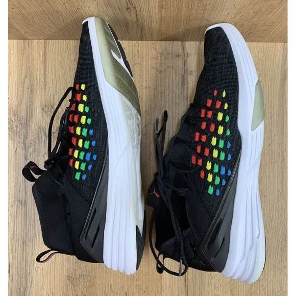 Puma Mantra Heat Map Training Sneaker Shoes Mens Size US 13 Black Running Joggin