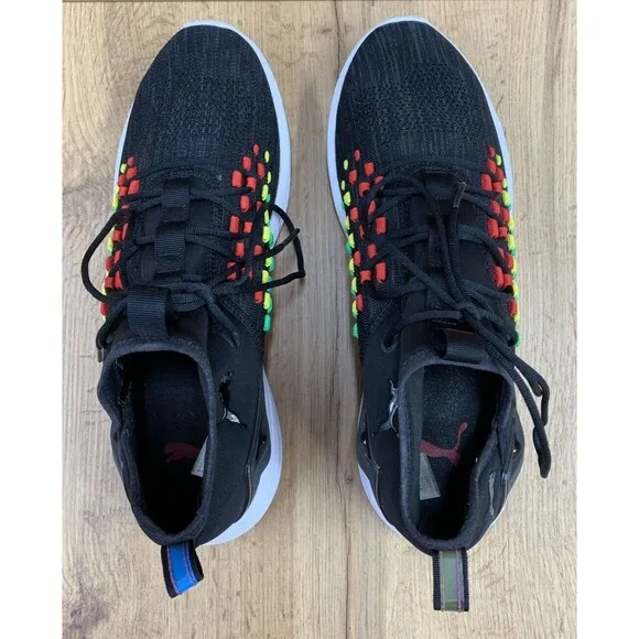 Puma Mantra Heat Map Training Sneaker Shoes Mens Size US 13 Black Running Joggin