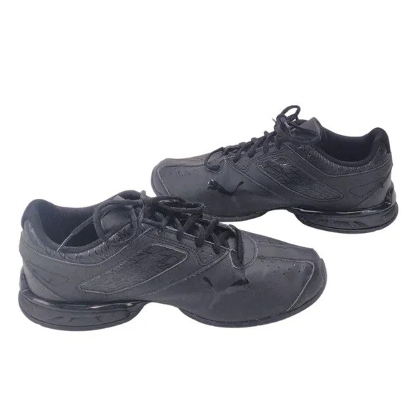 Puma Mens Tazon 6 Fracture FM 191175-01 Black Running Shoes Size 8.5 Memory Foam