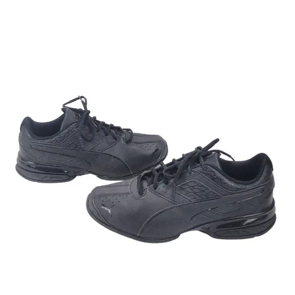 Puma Mens Tazon 6 Fracture FM 191175-01 Black Running Shoes Size 8.5 Memory Foam