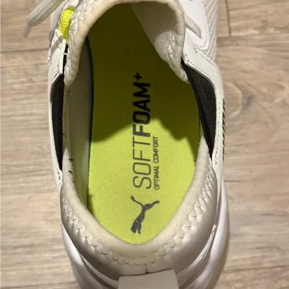 Puma Running Shoes Vive Fade White Athletic Sneakers LIKE NEW