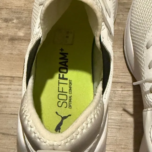 Puma Running Shoes Vive Fade White Athletic Sneakers LIKE NEW