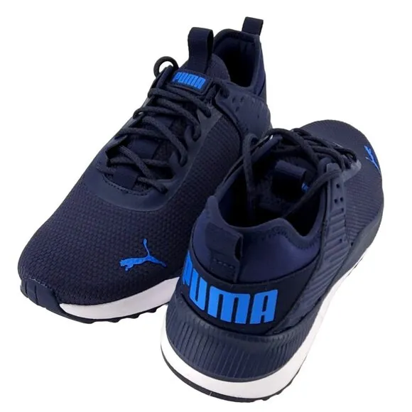 PUMA Sneakers Men's 9.5 PC Runner Activewear Shoes Breathable Athletic Blue