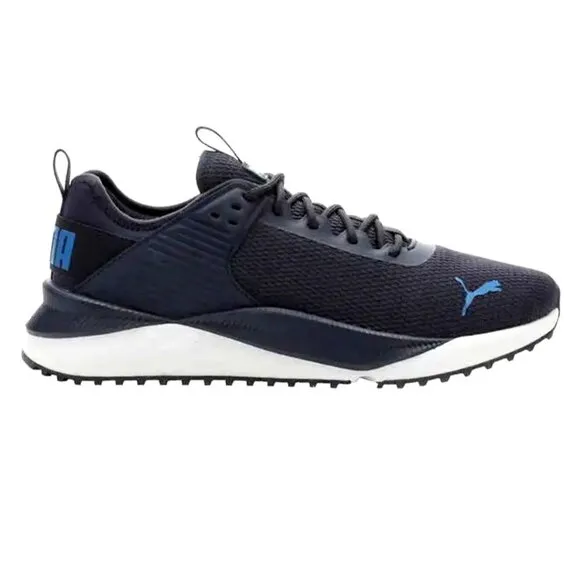 PUMA Sneakers Men's 9.5 PC Runner Activewear Shoes Breathable Athletic Blue