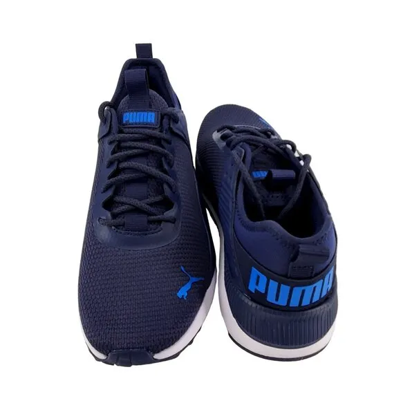 PUMA Sneakers Men's 9.5 PC Runner Activewear Shoes Breathable Athletic Blue