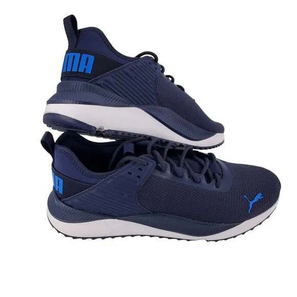 PUMA Sneakers Men's 9.5 PC Runner Activewear Shoes Breathable Athletic Blue