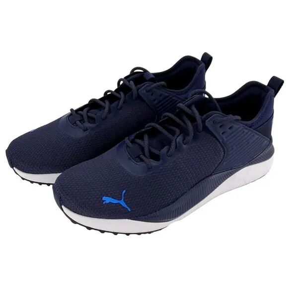 PUMA Sneakers Men's 9.5 PC Runner Activewear Shoes Breathable Athletic Blue