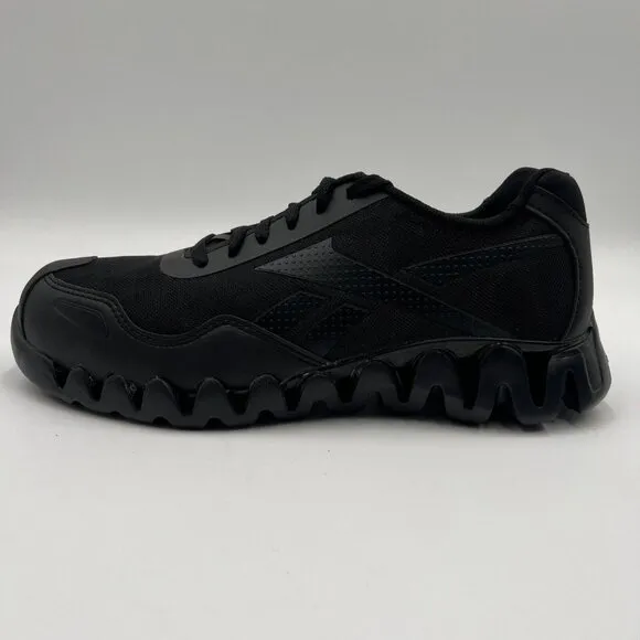 Reebok Black Zig Pulse Women’s 12 Men’s 10 Work Shoes Sneaker Composite Toe NWOB