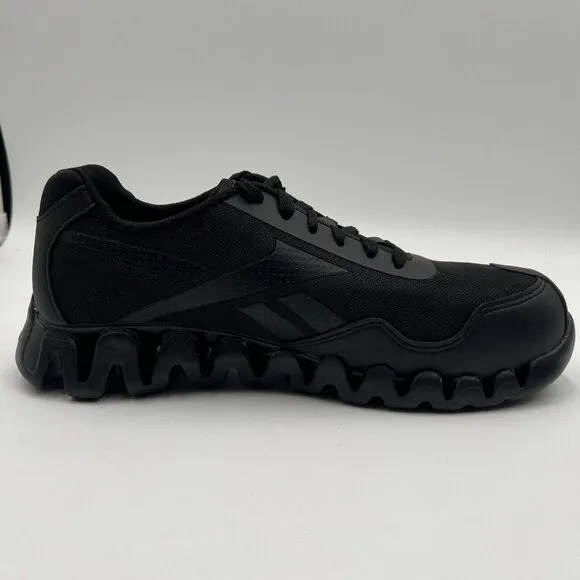 Reebok Black Zig Pulse Women’s 12 Men’s 10 Work Shoes Sneaker Composite Toe NWOB