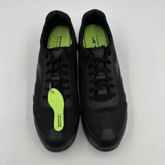 Reebok Black Zig Pulse Women’s 12 Men’s 10 Work Shoes Sneaker Composite Toe NWOB