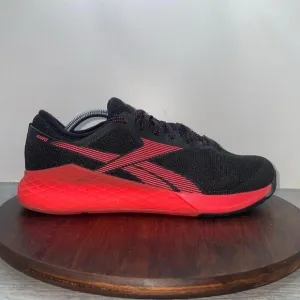 Reebok CrossFit Nano 9 Cross Training Shoes Men’s 11.5 Black/Neon Red FU6828