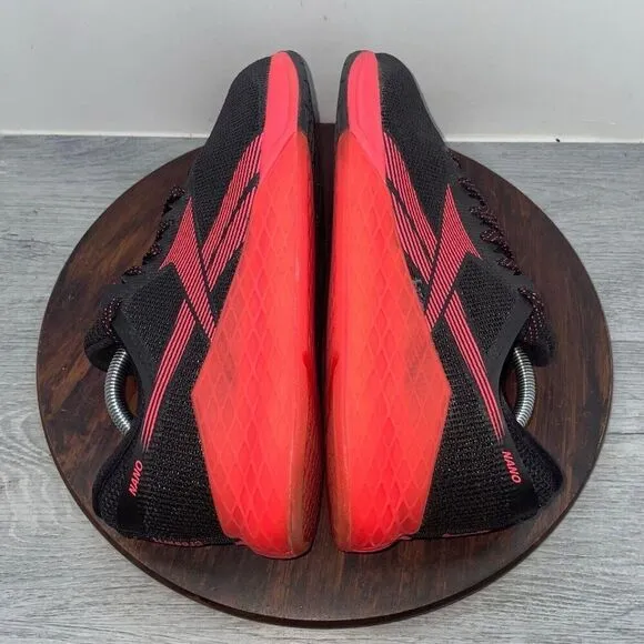 Reebok CrossFit Nano 9 Cross Training Shoes Men’s 11.5 Black/Neon Red FU6828