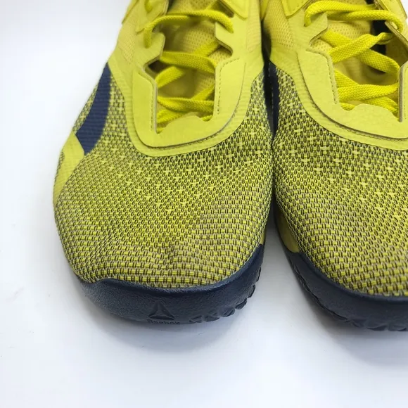 Reebok Nano X Training FW8128 Chartreuse Navy Men shoes Size 13