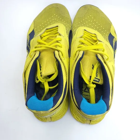 Reebok Nano X Training FW8128 Chartreuse Navy Men shoes Size 13