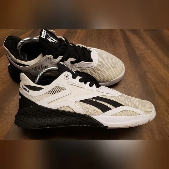 Reebok Nano X Women’s Size 9 CrossFit Training Sneakers – Black/White/off White
