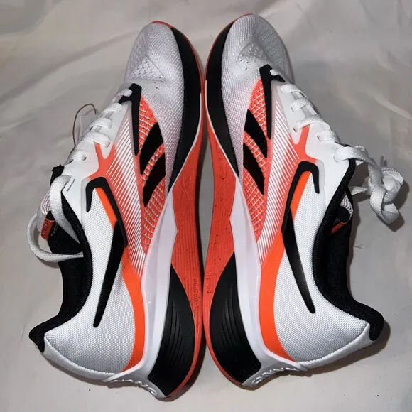 Reebok Nano X4 White Black Orange Flare Women  Cross Training 100074187 Sz 7.5