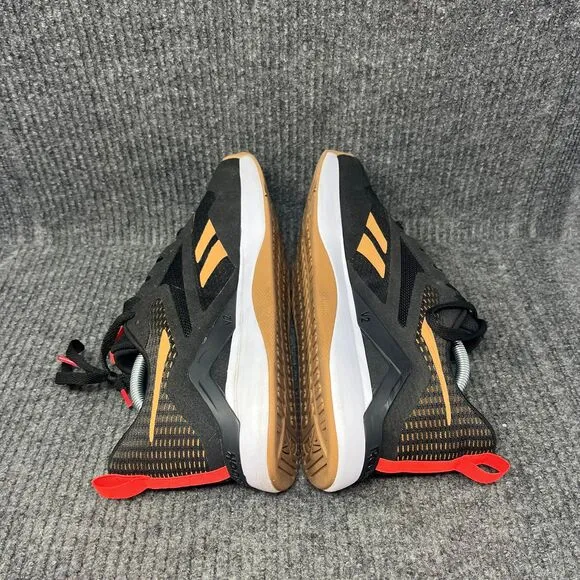 Reebok Nanoflex TR 2 Athletic Cross Training Shoes Black Gum Red Mens Size 11