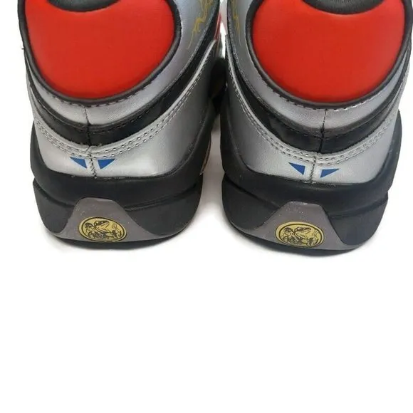 Reebok x Power Rangers Mens Size 5.5 Question Mid Megazord Allen Iverson GY0588