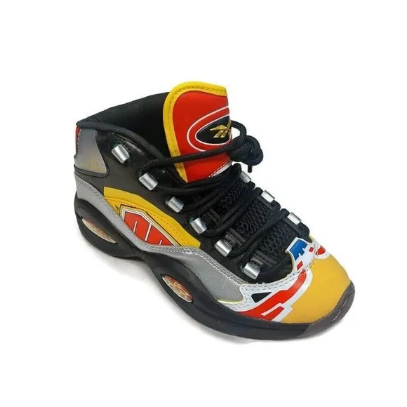 Reebok x Power Rangers Mens Size 5.5 Question Mid Megazord Allen Iverson GY0588