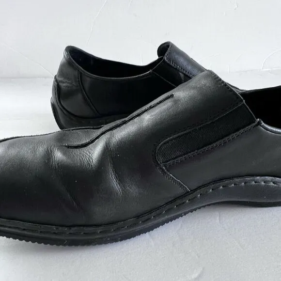 Reiker Women's Black Celia Slip On Comfort Shoes Size 10