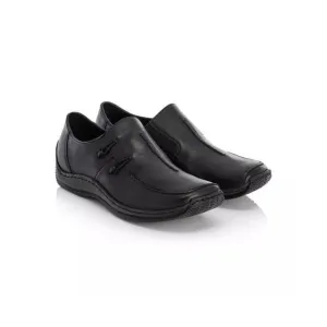 Reiker Women's Black Celia Slip On Comfort Shoes Size 10