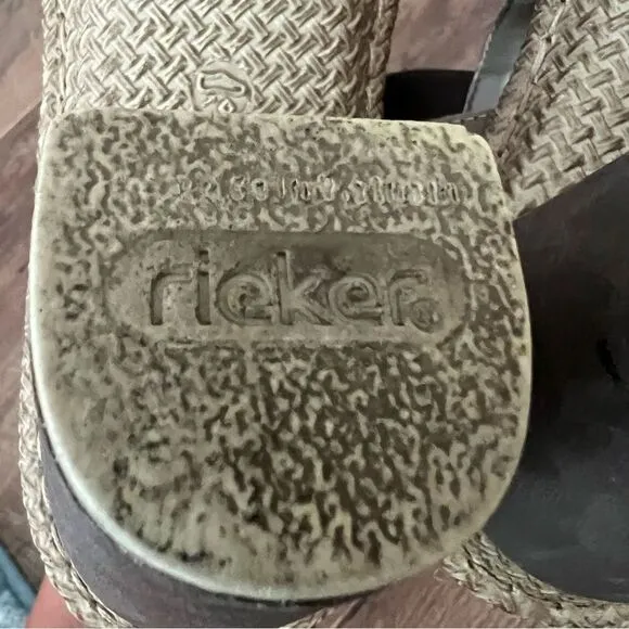 Rieker Rudy Stafford Sandal Size 39 EU / 8 US taupe