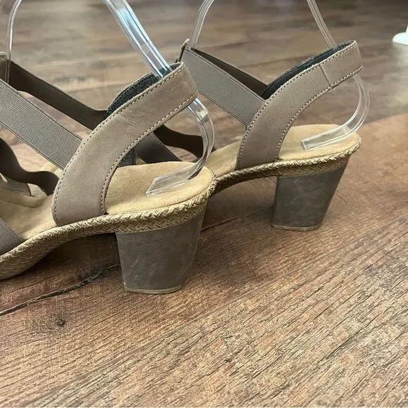 Rieker Rudy Stafford Sandal Size 39 EU / 8 US taupe