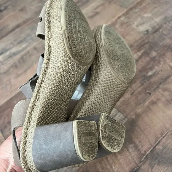 Rieker Rudy Stafford Sandal Size 39 EU / 8 US taupe