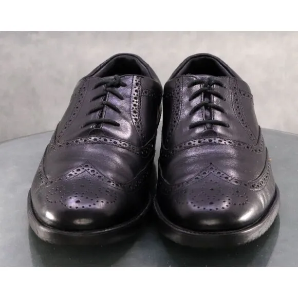 Rockport Dressports Men's Comfort Wingtip Dress Shoes Size 11 (W) Wide K57953